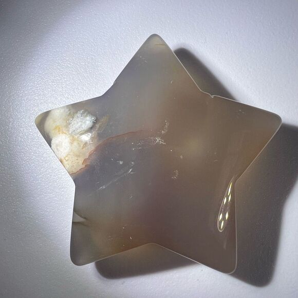 Flower‎ Agate Star Carving (14) - Picture 5 of 8